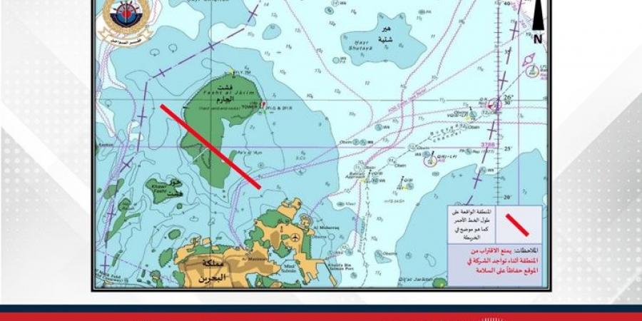 خفر السواحل : إجراء مسوحات ثلاثية الأبعاد في منطقة فشت الجارم البحرية من 30 أبريل حتى 7 مايو - زاجل الإخباري
