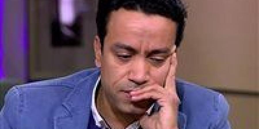 هكذا استقبل سامح حسين نبأ وفاة ابن شقيقه - زاجل الإخباري