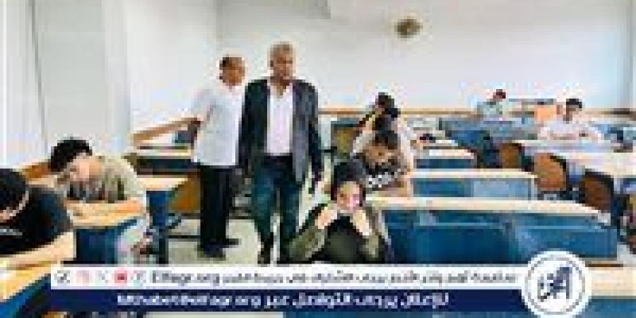 جولة تفقدية على امتحانات الفصل الدراسي الصيفي جامعة حلوان التكنولوجية - زاجل الإخباري