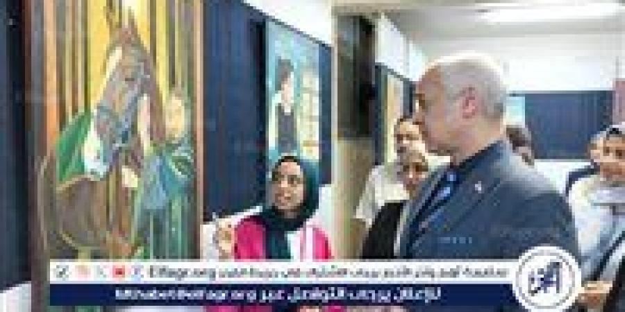 "تجليات ذاتية" في معرض فني بكلية التربية النوعية بجامعة أسيوط - زاجل الإخباري