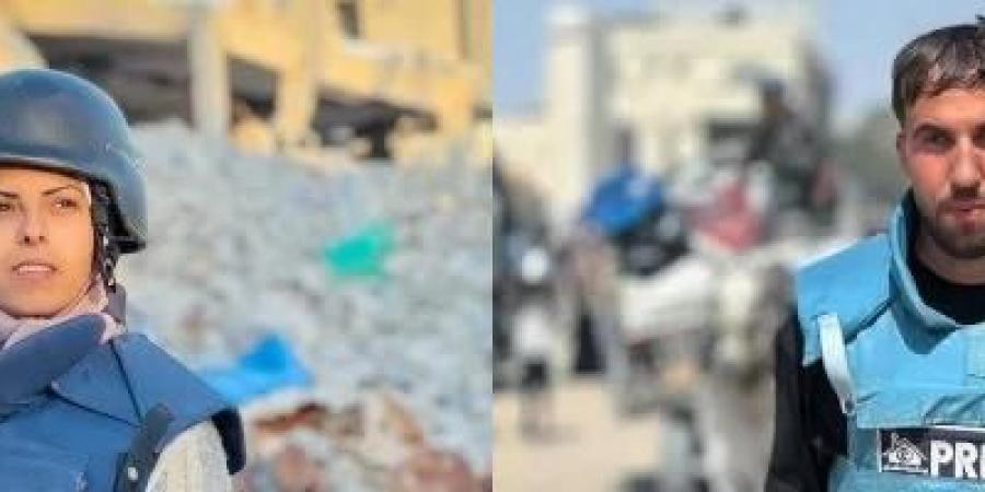 الاحتلال الإسرائيلي يرتكب مجزرة ضد الصحفيين في غزة.. استشهاد مريم أبو دقة ومعاذ أبو طه بقصف مجمع ناصر الطبي - زاجل الإخباري