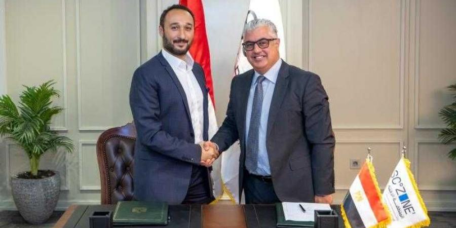 رئيس اقتصادية قناة السويس يوقع عقد إنشاء مصنع ”نيل أورميه-Nil Örme” التركية - زاجل الإخباري