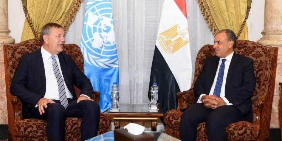 وزير الخارجية يستقبل المفوض العام لوكالة الأمم المتحدة لإغاثة وتشغيل اللاجئين الفلسطينيين (الأونروا) - زاجل الإخباري