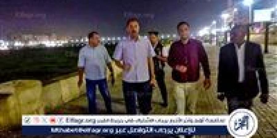 محافظ سوهاج يتفقد الكورنيش الشرقي ومدينة أخميم - زاجل الإخباري