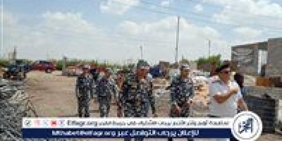 غلق 6 أوكار للنباشين ومخازن خردة غير مرخصة بالطريق الصحراوي في الإسماعيلية - زاجل الإخباري