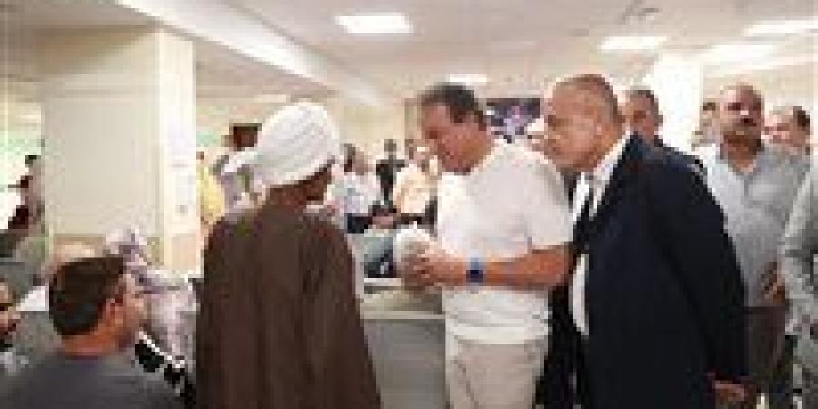نائب رئيس الوزراء وزير الصحة ومحافظ الأقصر يتفقدان مستشفى شفاء الأورمان وحميات الأقصر - زاجل الإخباري