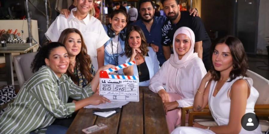 صورة.. يسرا تشارك كواليس فيلم «الست لما» - زاجل الإخباري