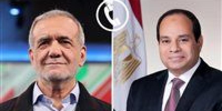 الرئيس الإيراني يشكر الرئيس السيسي على جهود تيسير الحوار مع الوكالة الدولية للطاقة الذرية - زاجل الإخباري