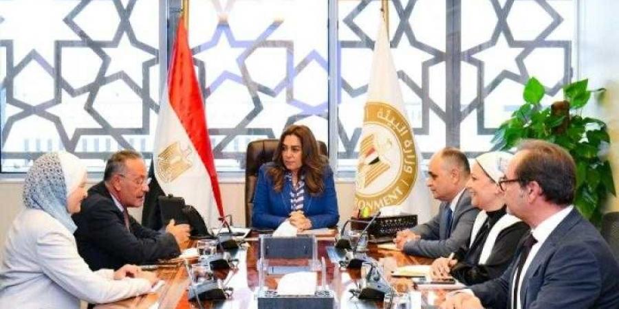 وزيرة التنمية تلتقي الرئيس التنفيذي لهيئة المتحف المصري الكبير لبحث مختلف الجوانب البيئية للمتحف - زاجل الإخباري