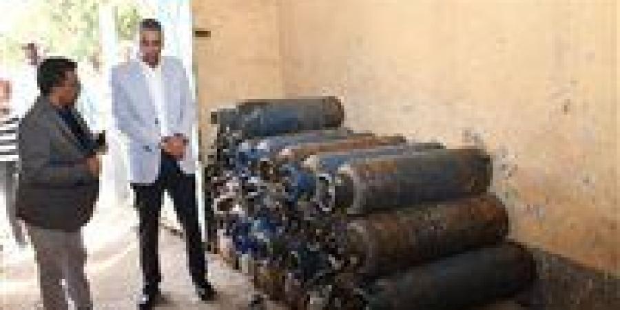 محافظ أسوان يفاجئ مستودع أسطوانات البوتاجاز بدراو - زاجل الإخباري