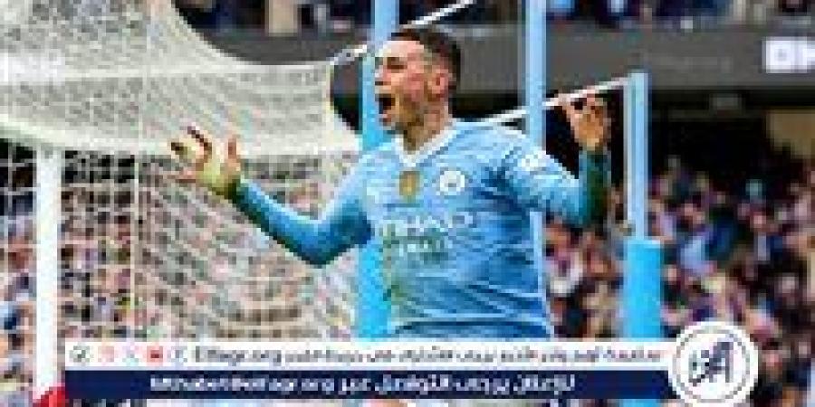 ديربي الغضب.. فودين يفتتح التسجيل للسيتي في مرمى مانشستر يونايتد - زاجل الإخباري